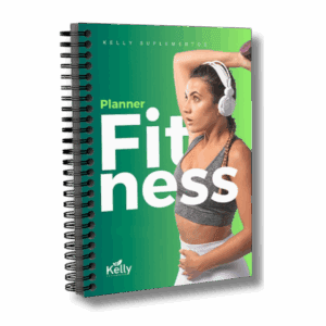 Planner Fitness Físico Impresso de Capa Dura 2025