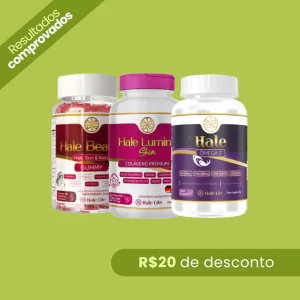 Kit Pele saudável, unhas resistentes e crescimento capilar