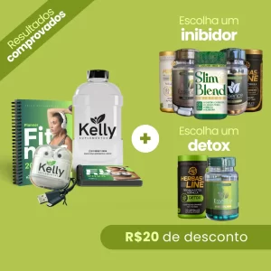 Kit Emagrecimento, Detox e Organização de Resultados