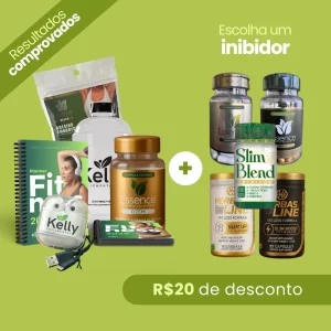 Kit Emagrecimento, Desinflamação e Redução de Medidas